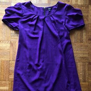 Sz 4 ASOS purple shift dress